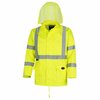 Pioneer Oxford PVC Hi Viz Rain Suit, Green, Medium V1080360U-M